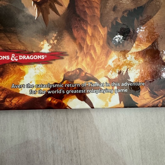NWT Dungeons & Dragons The Rise of Tiamat Tyranny of Dragons Game Manual - Picture 3 of 8